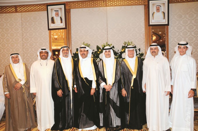 الشيخ حمد الجابر مباركا