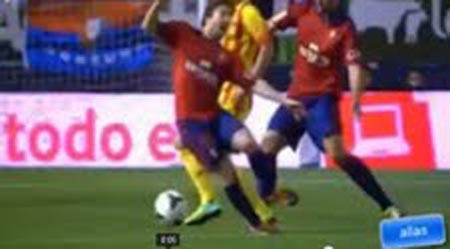 بالفيديو.. شاهد مهارة نجم برشلونة الإسباني "أنييستا"