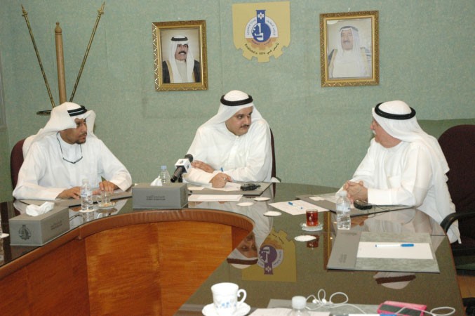 اياد الخرافي ود محمد حسن العطار ويوسف خالد الحمد