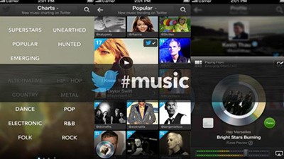 أنباء عن اعتزام "تويتر" إيقاف تطبيق"music#"