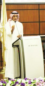 دعبدالله بن طفلةخلال اللقاء التنويري