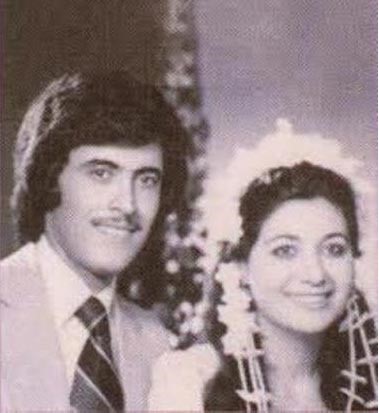 صورة نادرة لزفاف كاظم الساهر قبل 34 عاماً