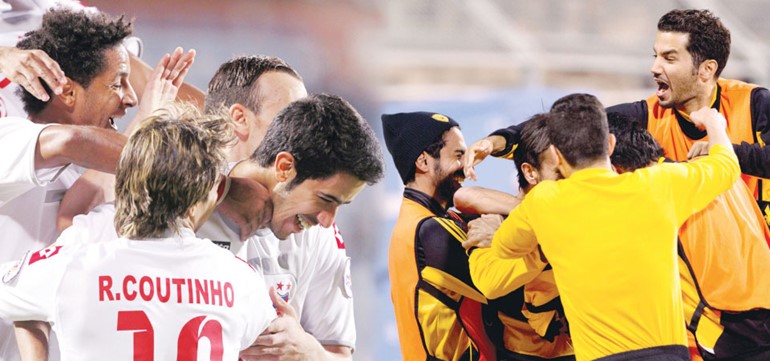 الجماهير الكويتية فرحت لوصول الابيض والاصفر الى نهائي كاس الاتحاد الاسيوي 		الازرقكوم