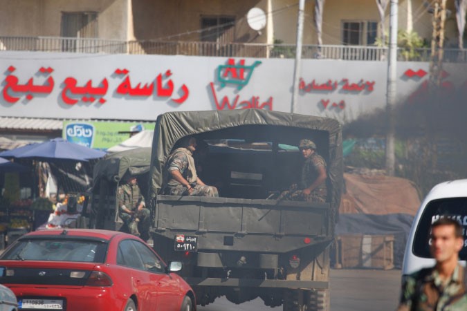 انتشار الجيش اللبناني في طرابلس بعد يومين من الاشتباكات محمود الطويل