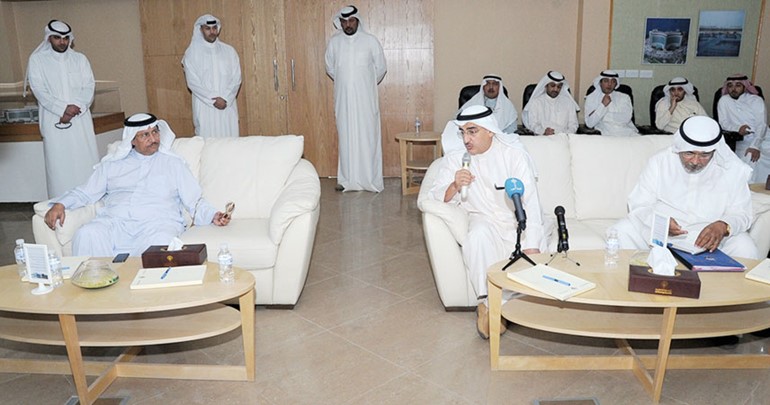 الوزير م عبدالعزيز الابراهيم متحدثا﻿