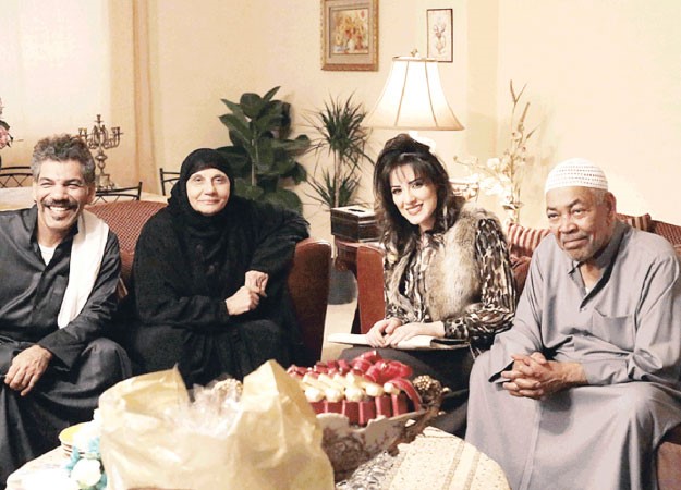 اسمهان توفيق وسعد الفرج وهبة الدري وابراهيم الحساوي في توالي الليل﻿