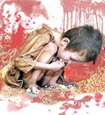 لوغو الحملة التي اطلقها الناشطون السوريون للدعوة للاضراب عن الطعام 