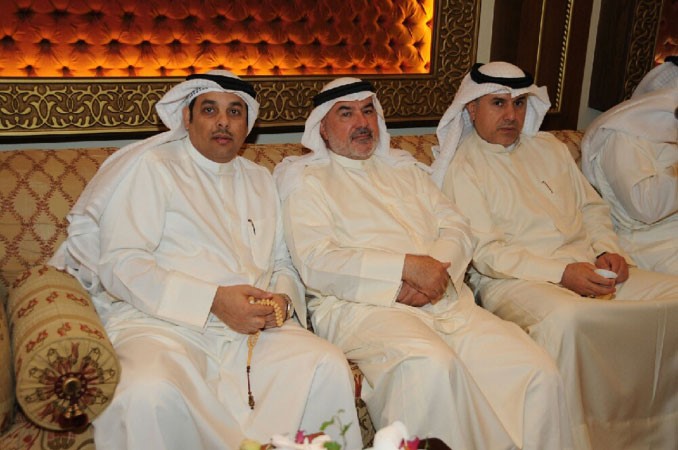 عبدالله التميمي وصالح عاشور ويعقوب الصانع ﻿