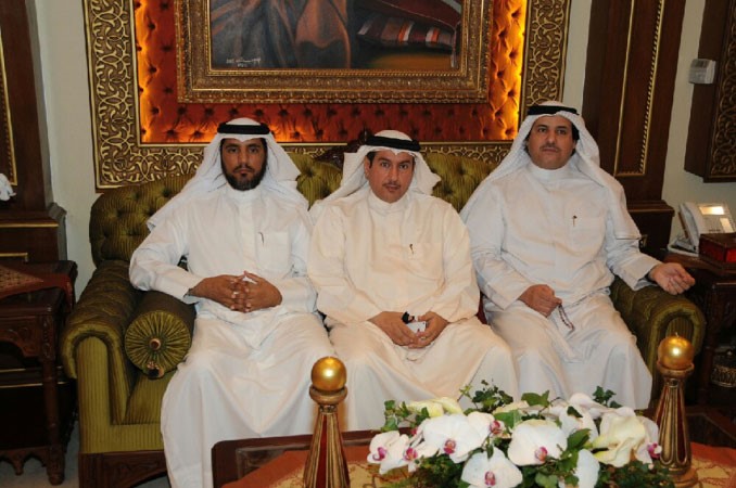 سلطان الشمري ومحمد الهدية ودحسين القويعان