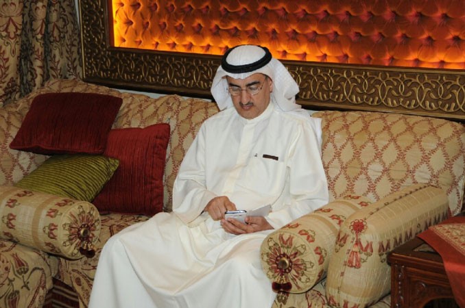 عبدالعزيز الابراهيم في ديوان الغانم