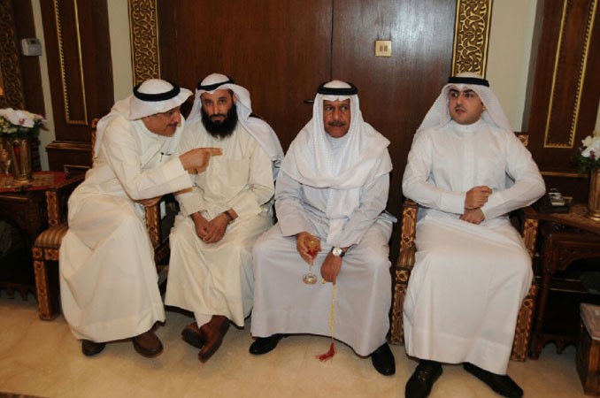 دعبدالكريم الكندري وحمد سيف وسعود الحريجي وكامل العوضي