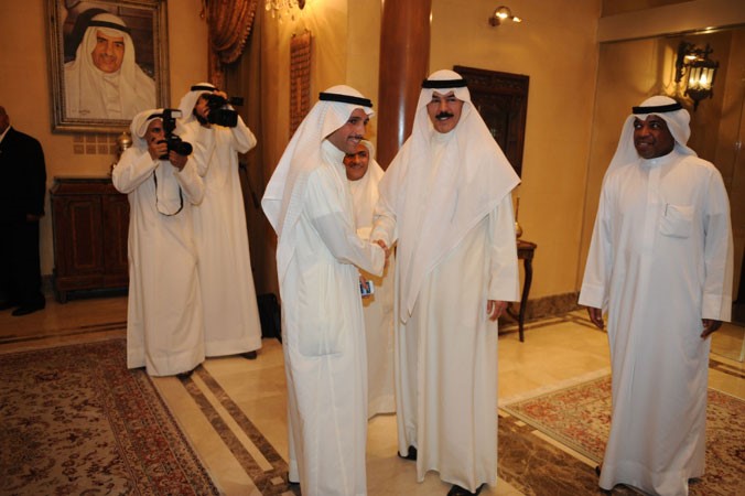 مرزوق الغانم مرحبا بالشيخ محمد الخالد ﻿