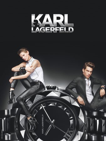 ONTIME تقدم مجموعة KARL LAGERFELDS للساعات الأنيقة