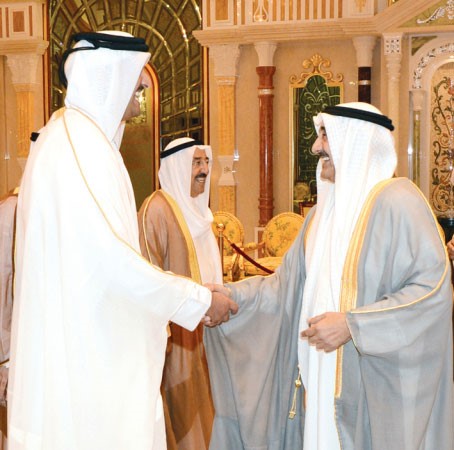 جاسم الخرافي مرحبا بامير قطر ﻿