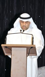 مطارق الشراح يلقي كلمته ﻿