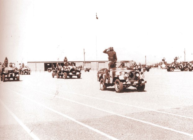 توديع لواء اليرموك عام 1967﻿