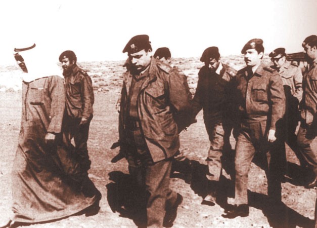زيارة سمو الامير الوالد الشيخ سعد العبدالله رحمه الله للجبهة المصرية عام1972﻿