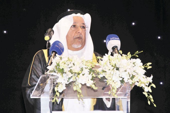 الشيخ علي الجراح يلقي كلمته