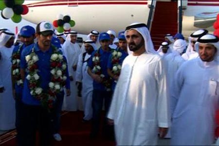 محمد بن راشد يدعم الرياضة باستمرار