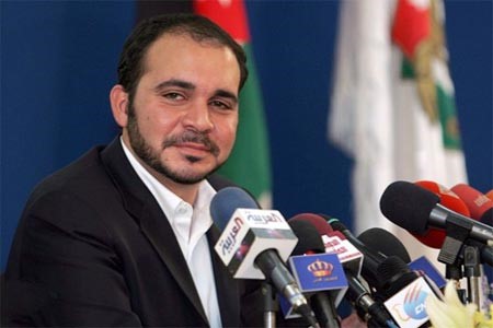 الامير علي بن الحسين يشكر الشيخ محمد بن راشد