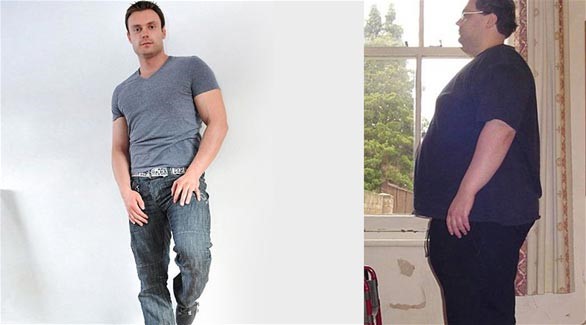 بالصور.. فقد 114 كيلوغراماً.. من أجل فتاة
