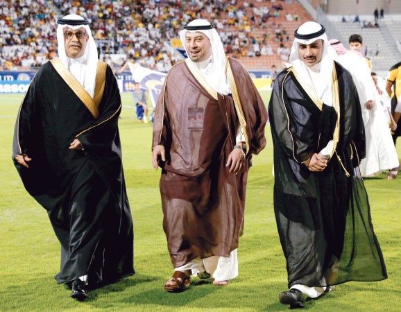 رئيس مجلس الامة مرزوق الغانم مع الشيخ سلمان بن ابراهيم والشيخ طلال الفهد﻿