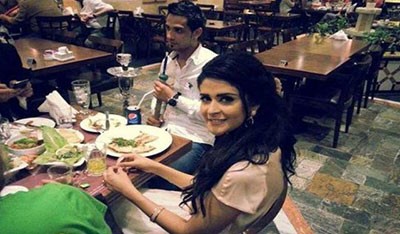 صورة:" فانز" سلمى رشيد ينصحها بالإبتعاد عن "الشيشة"