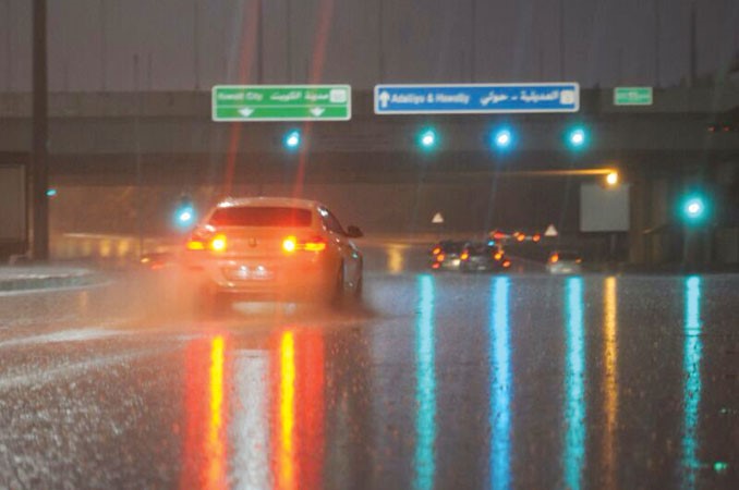 الامطار تتوقف اليوم﻿