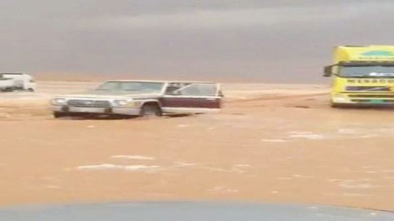 وفاة 5 مواطنين غرقاً بينهم امرأة شمال السعودية
