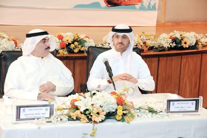 بركات الوقيان وعبدالله عبدالرسول﻿