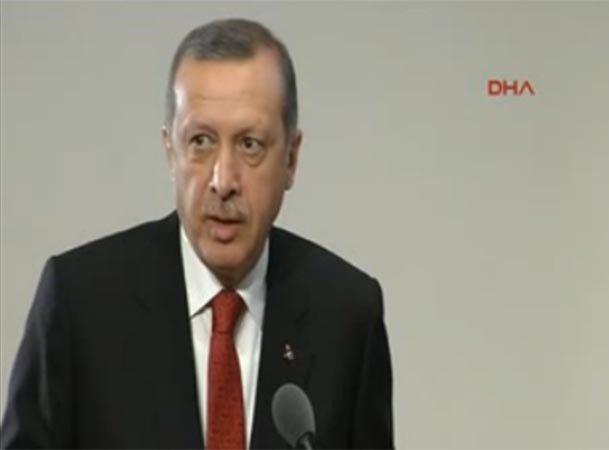 بالفيديو.. حرس «أردوغان» يشدون سيدة من شعرها أثناء خطابه