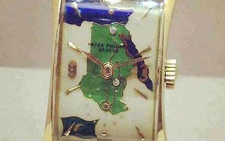 صورة..ساعة الملك فاروق تكشف حدود مصر