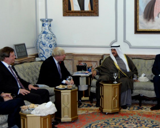 سمو الشيخ ناصر المحمد مستقبلا عمدة لندن ﻿