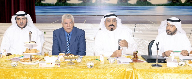 دثامر المطيري وبراك البراك ودفتحي جروان ودزيد العارضي مستشارو فصول الموهبة والابداع﻿