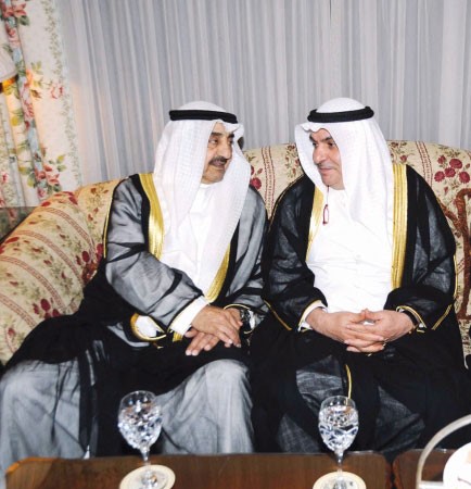 حديث بين جاسم الخرافي ومحمد الصقر﻿