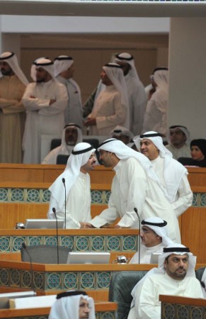 الشيخ محمد العبدالله وعلي الراشد