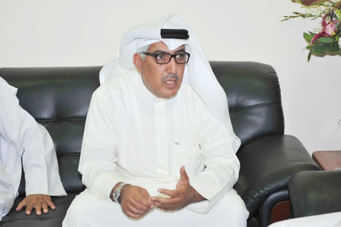  مهلهل المضف متحدثا عن اهمية المشروع
﻿