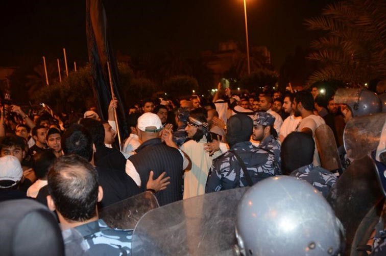 القوات الخاصة تواجدت في موقع المسيرة