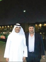 صورة تجمع الصديقين دجمال الحربي والفقيد داحمد رمزي