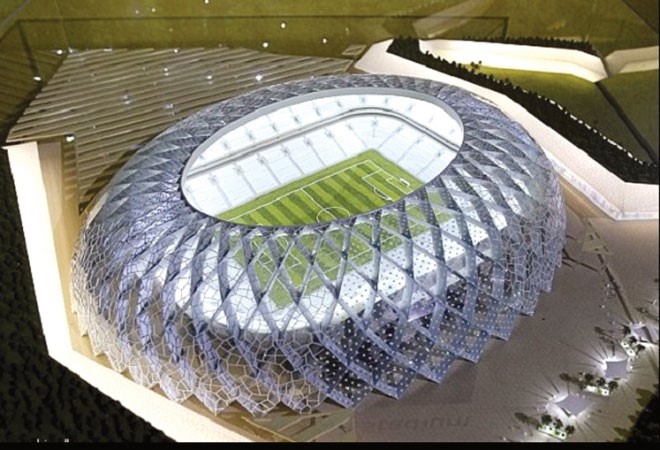 تصميم ستاد الوكرة اول ملاعب مونديال قطر 2022