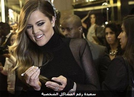 بالصور.. كلوي كارداشيان في "دبي مول"
