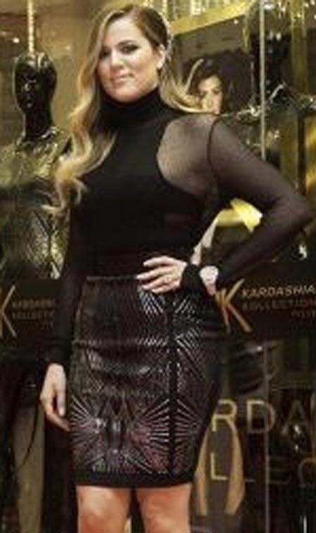Khloe Kardashian باطلالة مميزة في دبي