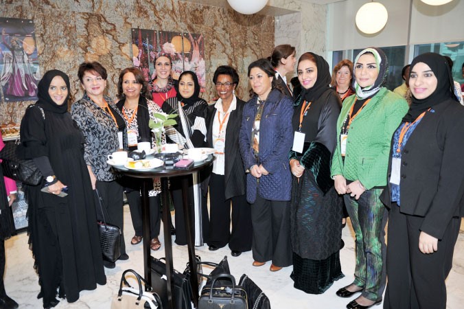 عدد من المشاركات في المؤتمر الرياضي الاول للمراة الافريقية والاسيوية 