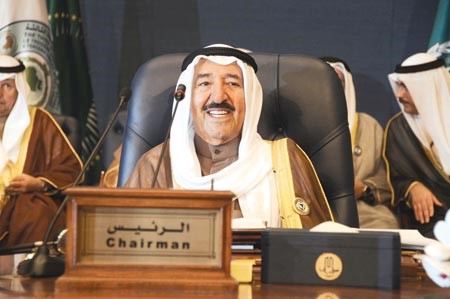 صاحب السمو الامير الشيخ صباح الاحمد رئيس القمة العربية - الافريقية الثالثة هاني الشمري