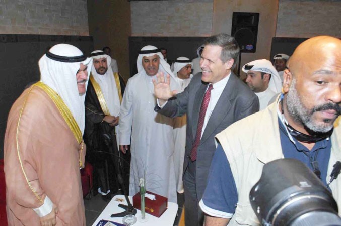 حديث باسم بين الحمود وماثيو تولر بحضور م علي اليوحة