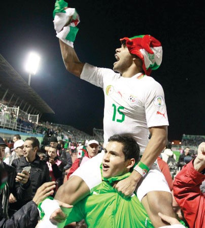 الجزائر «تزف» كالعروس إلى مونديال البرازيل