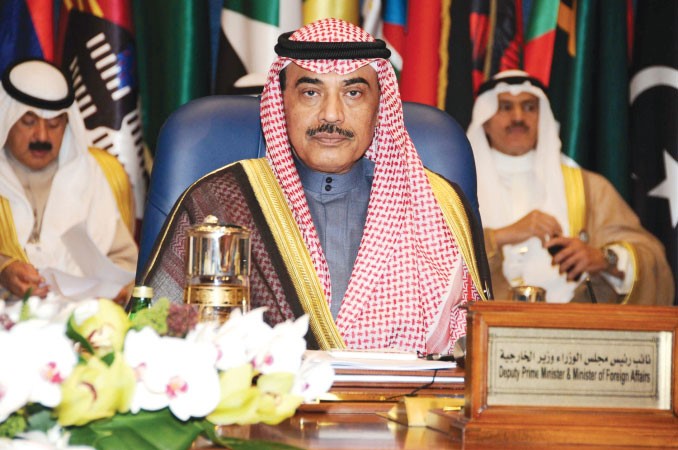 الشيخ صباح الخالد مشاركا في القمة
