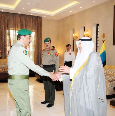 الفريق الركن ناصر الدعي مهنئا