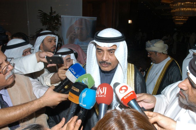 الشيخ صباح الخالد متحدثا لوسائل الاعلامقاسم باشا