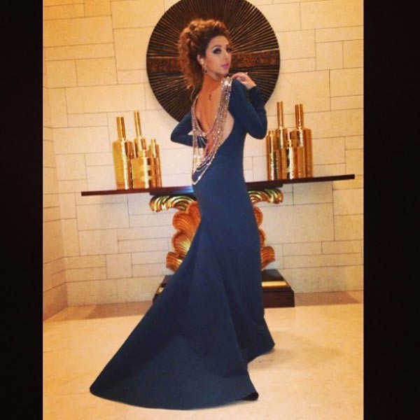 بالصور.. ميريام فارس " متألقة " في حفل زفاف بالكويت